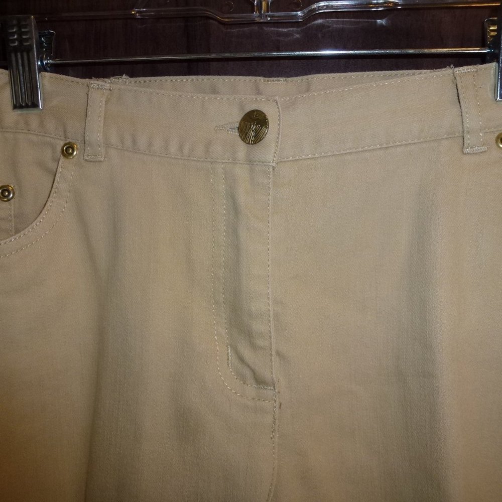 Ruby Rd. Beige Copped Beaded Ankle Embellishment 8 - image 4